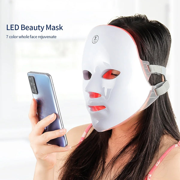 7-Color LED Beauty Mask